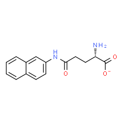 ChemSpider 2D Image | (2S)-2-Amino-5-(2-naphthylamino)-5-oxopentanoate | C15H15N2O3