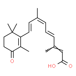ChemSpider 2D Image | (9cis)-4-Oxoretinoic acid | C20H26O3