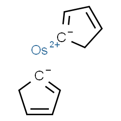 ChemSpider 2D Image | Osmium(2+) di(1,3-cyclopentadienide) | C10H10Os