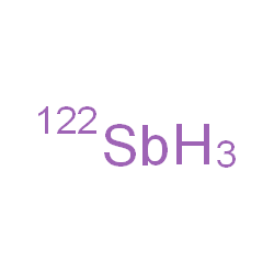 ChemSpider 2D Image | stibane | 122Sb