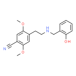 ChemSpider 2D Image | 25CN-NBOH | C18H20N2O3