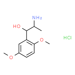 ChemSpider 2D Image | Methoxamine hydrochloride | C11H18ClNO3
