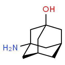 ChemSpider 2D Image | (5S,7S)-3-Amino-1-adamantanol | C10H17NO