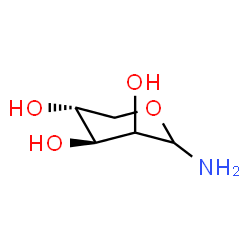 ChemSpider 2D Image | (2xi)-D-threo-Pentopyranosylamine | C5H11NO4