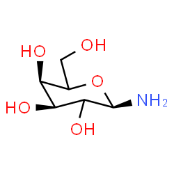 ChemSpider 2D Image | alpha-L-erythro-Hexopyranosylamine | C6H13NO5