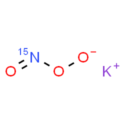 ChemSpider 2D Image | Potassium (~15~N)nitrosodioxidanide | K15NO3