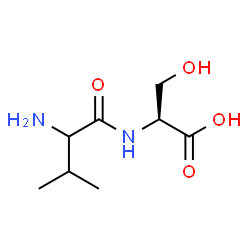 ChemSpider 2D Image | Valyl-L-serine | C8H16N2O4