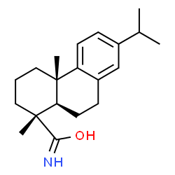 ChemSpider 2D Image | Abieta-8(14),9(11),12-trien-18-imidic acid | C20H29NO