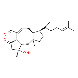 ChemSpider 2D Image | (3alpha,7E,11xi,15xi)-3-Hydroxy-5-oxoophiobola-7,19-dien-25-al | C25H38O3