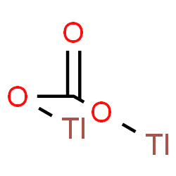 ChemSpider 2D Image | Dithallium(1+) carbonate | CO3Tl2