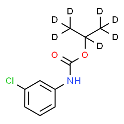 ChemSpider 2D Image | Chlorpropham-d7 | C10H5D7ClNO2