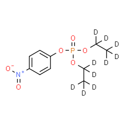 ChemSpider 2D Image | Ethyl-d10 paraoxon | C10H4D10NO6P