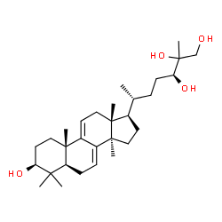 ChemSpider 2D Image | Ganoderiol A | C30H50O4