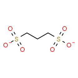 ChemSpider 2D Image | 1,3-Propanedisulfonate | C3H6O6S2