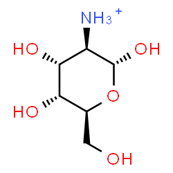 ChemSpider 2D Image | 2-Ammonio-2-deoxy-alpha-L-altropyranose | C6H14NO5