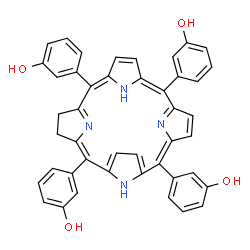 ChemSpider 2D Image | 3,3',3'',3'''-(2,3-Dihydroporphyrin-5,10,15,20-tetrayl)tetraphenol | C44H32N4O4