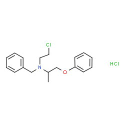ChemSpider 2D Image | Phenoxybenzamine Hydrochloride | C18H23Cl2NO