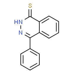 ChemSpider 2D Image | 4-phenylphthalazine-1-thiol | C14H10N2S