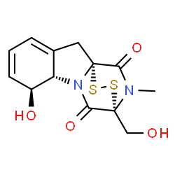 ChemSpider 2D Image | Gliotoxin | C13H14N2O4S2