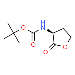 ChemSpider 2D Image | Boc-L-Homoserine lactone | C9H15NO4