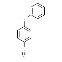 ChemSpider 2D Image | 4-Anilinobenzenediazonium | C12H10N3