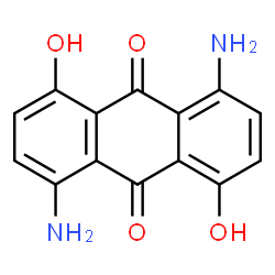 ChemSpider 2D Image | 1,5-DIAMINO-4,8-DIHYDROXYANTHRAQUINONE | C14H10N2O4