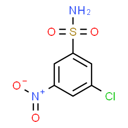 ChemSpider 2D Image | 3-Chloro-5-nitrobenzenesulfonamide | C6H5ClN2O4S