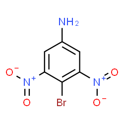 ChemSpider 2D Image | 4-Bromo-3,5-dinitroaniline | C6H4BrN3O4