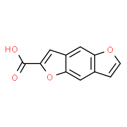 ChemSpider 2D Image | Furo[2,3-f][1]benzofuran-2-carboxylic acid | C11H6O4