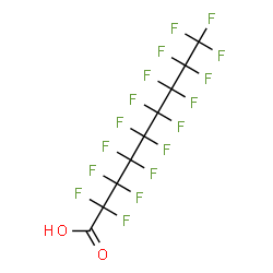ChemSpider 2D Image | Perfluorononanoic acid | C9HF17O2
