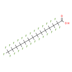 ChemSpider 2D Image | Perfluorotetradecanoic acid | C14HF27O2