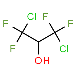 ChemSpider 2D Image | 1,3-Dichloro-1,1,3,3-tetrafluoro-2-propanol | C3H2Cl2F4O