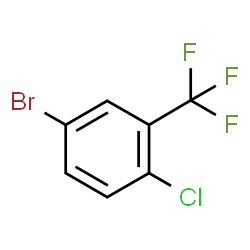 ChemSpider 2D Image | 5-Bromo-2-chlorobenzotrifluoride | C7H3BrClF3