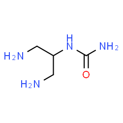 ChemSpider 2D Image | 1-(1,3-Diamino-2-propanyl)urea | C4H12N4O