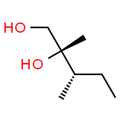 ChemSpider 2D Image | (2S,3S)-2,3-Dimethyl-1,2-pentanediol | C7H16O2