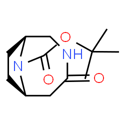 ChemSpider 2D Image | 2-Methyl-2-propanyl (1S,6R)-4-oxo-3,9-diazabicyclo[4.2.1]nonane-9-carboxylate | C12H20N2O3