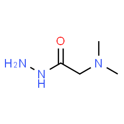 ChemSpider 2D Image | 2-(Dimethylamino)acetohydrazide | C4H11N3O