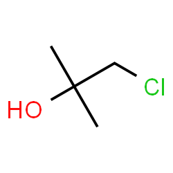ChemSpider 2D Image | Chloro-tert-butyl alcohol | C4H9ClO