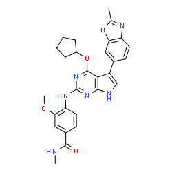 ChemSpider 2D Image | CC-671 | C28H28N6O4