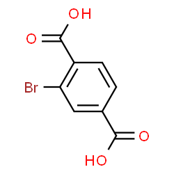 ChemSpider 2D Image | Bromoterephthalic Acid | C8H5BrO4