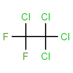 ChemSpider 2D Image | s-tetrachlorodifluoroethane | C2Cl4F2
