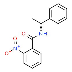 ChemSpider 2D Image | 2-Nitro-N-[(1R)-1-phenylethyl]benzamide | C15H14N2O3