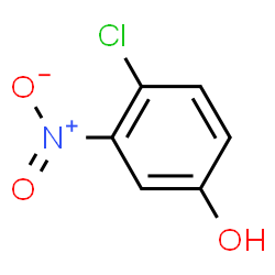 ChemSpider 2D Image | 4-Chloro-3-nitrophenol | C6H4ClNO3