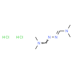ChemSpider 2D Image | N'-[(E)-(Dimethylamino)methylene]-N,N-dimethylhydrazonoformamide dihydrochloride | C6H16Cl2N4