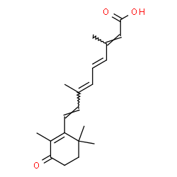 ChemSpider 2D Image | 4-Oxoretinoic acid | C20H26O3
