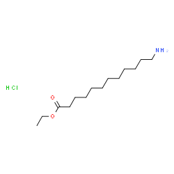 ChemSpider 2D Image | Ethyl 12-aminododecanoate hydrochloride (1:1) | C14H30ClNO2
