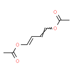 ChemSpider 2D Image | (1E,3E)-1,3-Butadiene-1,4-diyl diacetate | C8H10O4