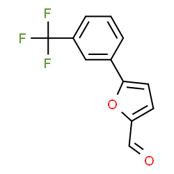 ChemSpider 2D Image | 5-[3-(Trifluoromethyl)phenyl]furfural | C12H7F3O2