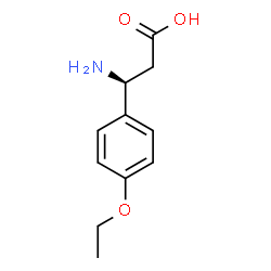 ChemSpider 2D Image | (3S)-3-Amino-3-(4-ethoxyphenyl)propanoic acid | C11H15NO3