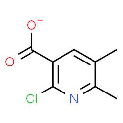 ChemSpider 2D Image | 2-Chloro-5,6-dimethylnicotinate | C8H7ClNO2